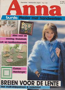 Anna-Burda Maandblad 1986 Nr. 1 Januari